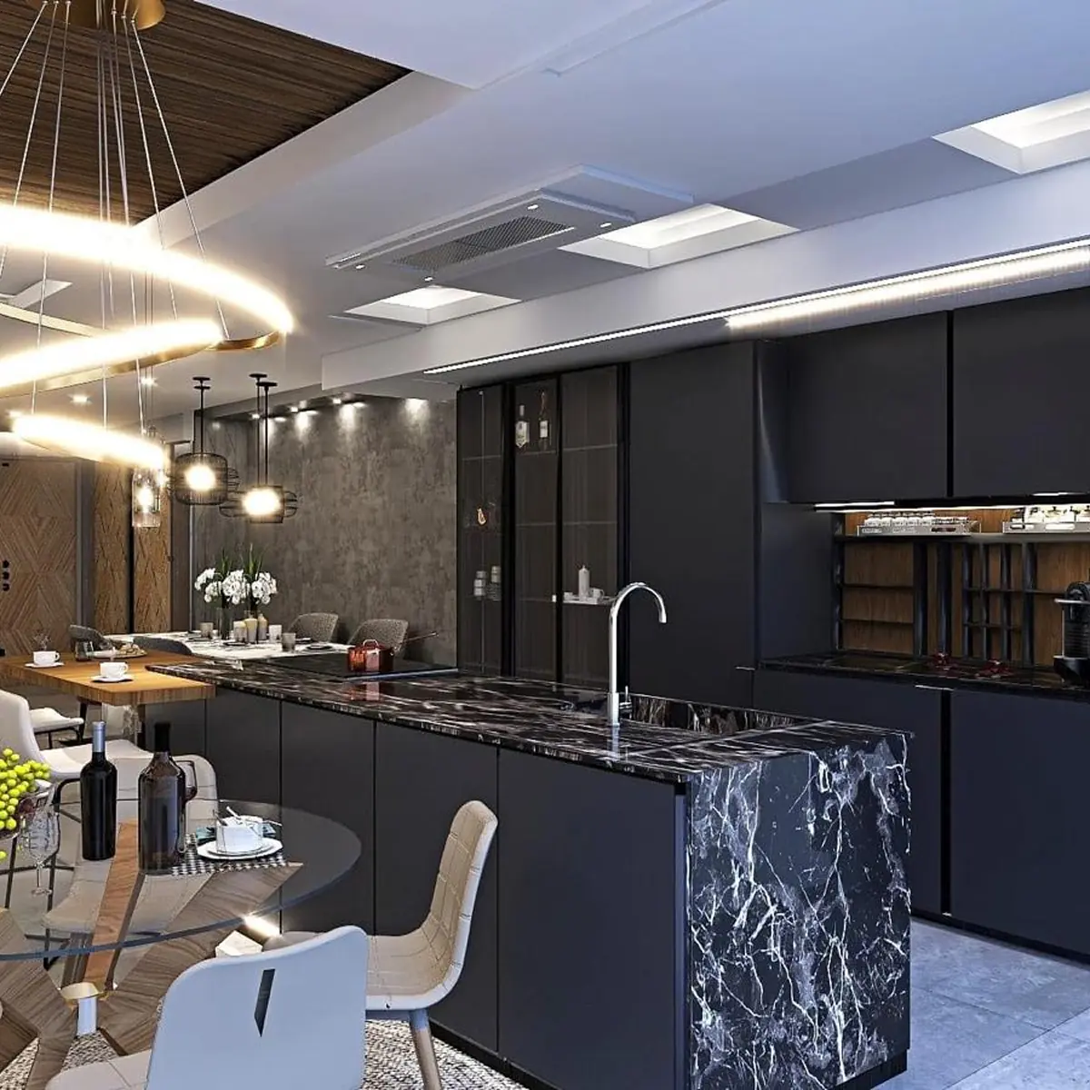 Immagine di una cucina ristrutturata da Home Solution